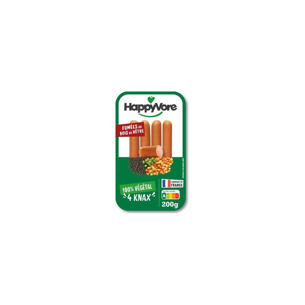 Knax végétales & gourmandes, Happyvore (x4, 200 g)