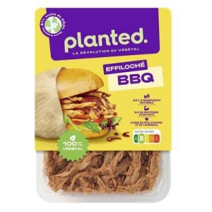 Effiloché végétal "Pulled-plant" mariné au BBQ, Planted (160 g)
