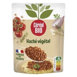 Haché végétal façon Bolognaise au soja, Céréal Bio (250 g)