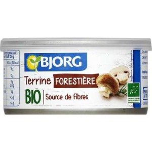 Terrine forestière BIO, Bjorg (125 g)