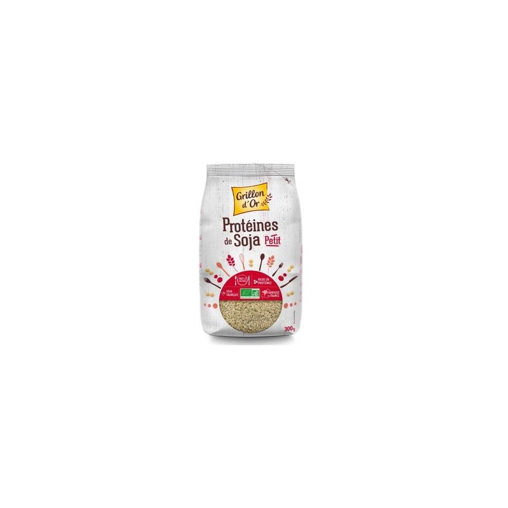 Proteines de soja petit BIO, Grillon d'or (300 g)