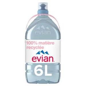 Eau minerale, Evian (6 L)