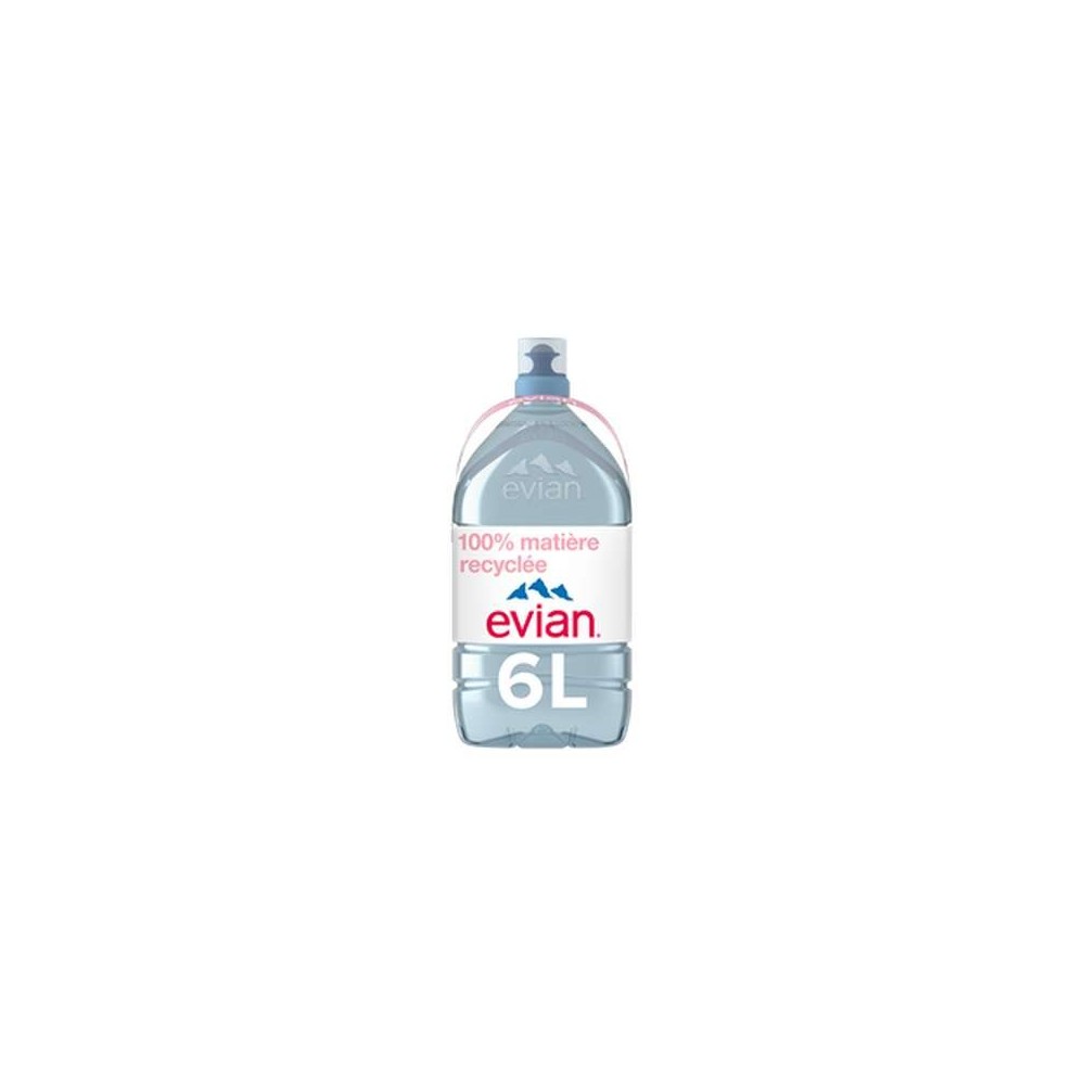Eau minerale, Evian (6 L)