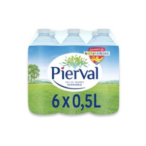 Eau de source de Normandie, Pierval (6 x 50 cl)