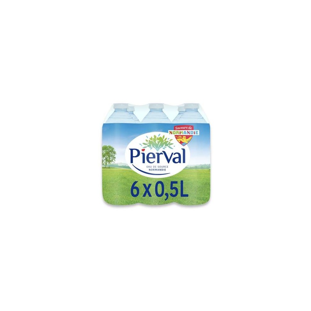 Eau de source de Normandie, Pierval (6 x 50 cl)