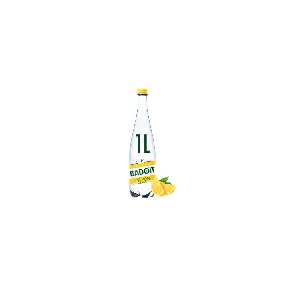 Badoit saveur citron sans sucre (1 L)