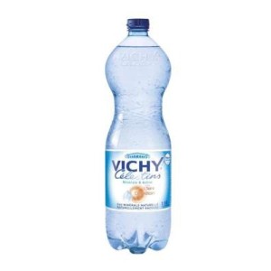 Eau minérale naturelle gazeuse, Vichy Célestins (1.15 L)