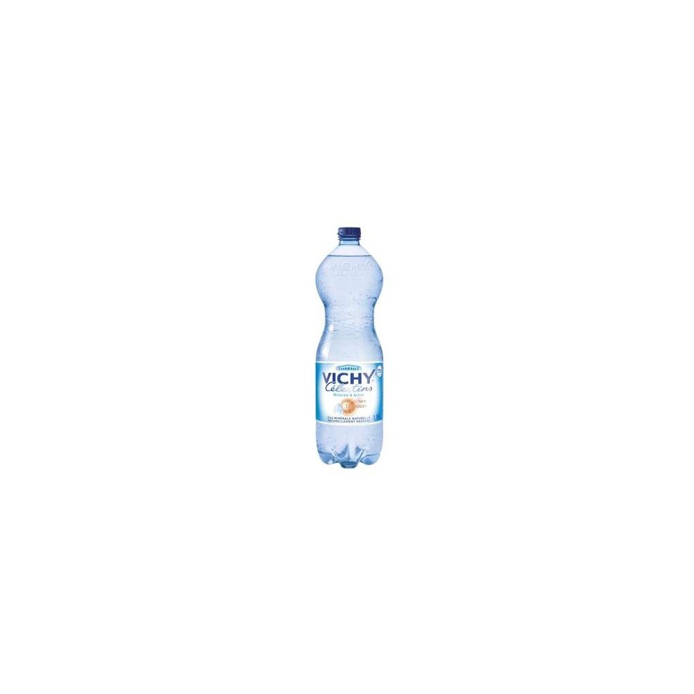 Eau minérale naturelle gazeuse, Vichy Célestins (1.15 L)