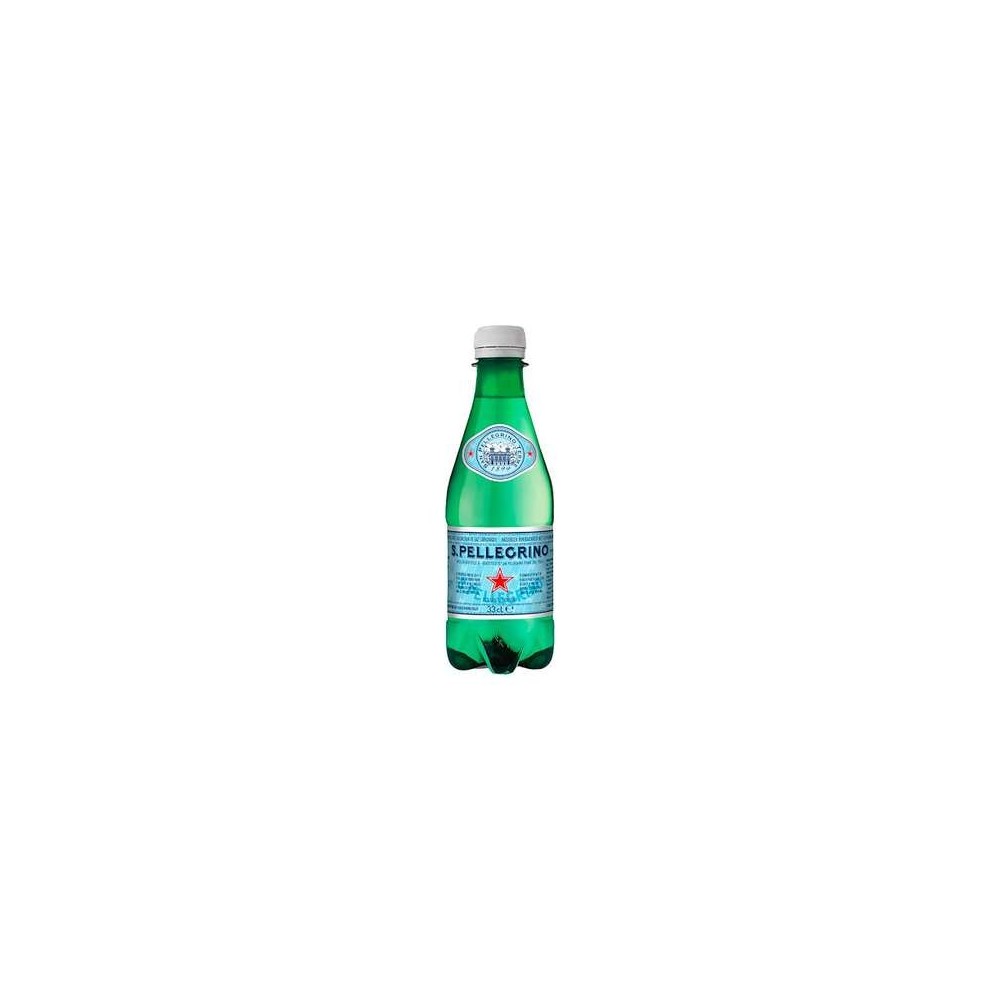 Eau minérale naturelle pétillante, San Pellegrino (33 cl)