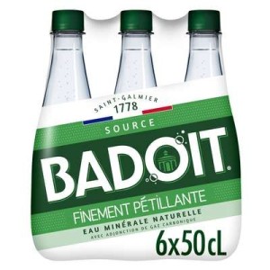 Pack de Badoit verte (6 x 50 cl)