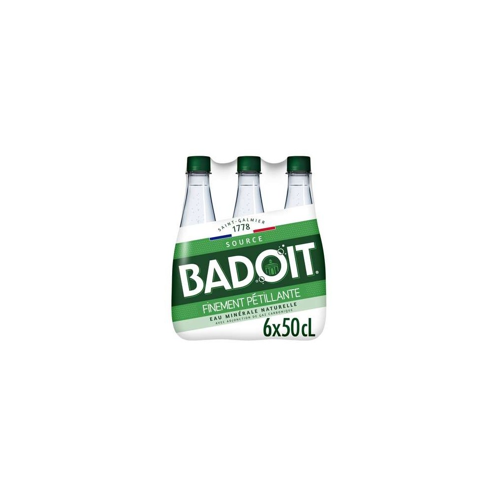Pack de Badoit verte (6 x 50 cl)