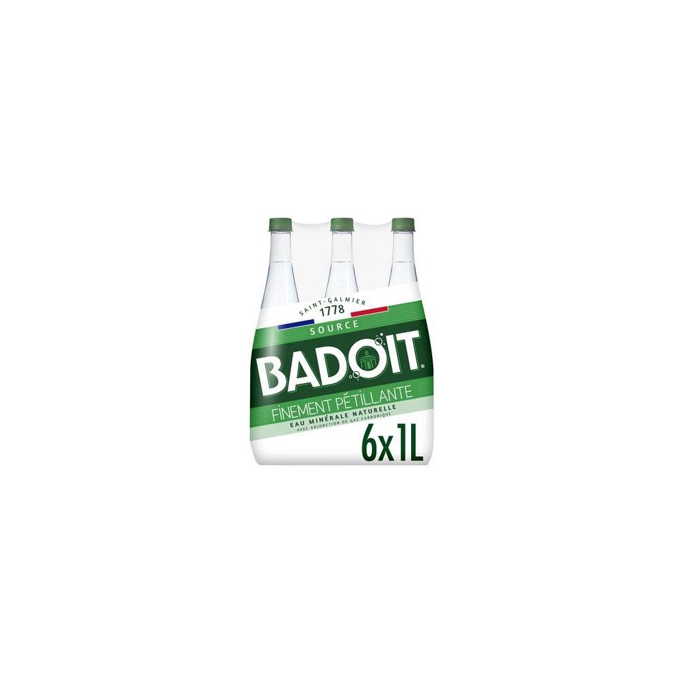 Pack de Badoit verte (6 x 1 L)