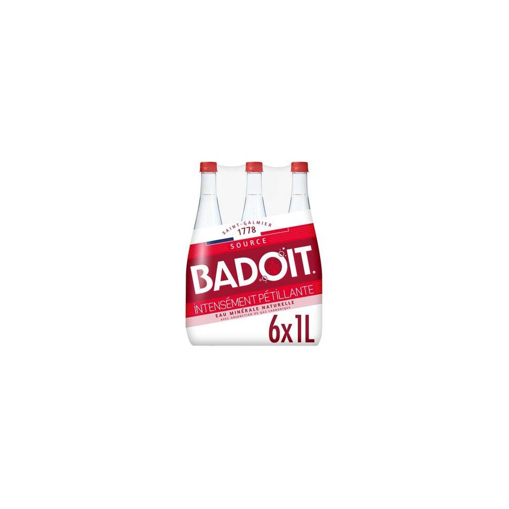 Pack de Badoit rouge (6 x 1 L)