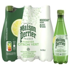 Pack de Forever Citron Vert, Maison Perrier (6 x 50 cl)
