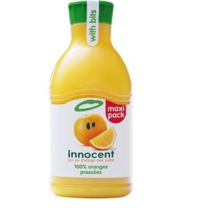 Jus d'orange avec pulpe frais, Innocent (1.5 L)