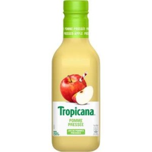 Jus de pommes pressées frais, Tropicana (90 cl)