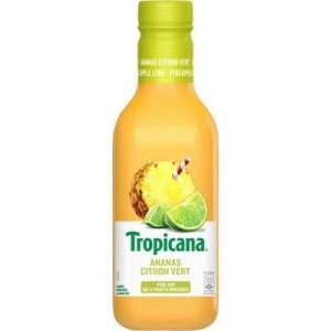Jus d'ananas et citron vert, Tropicana (90 cl)