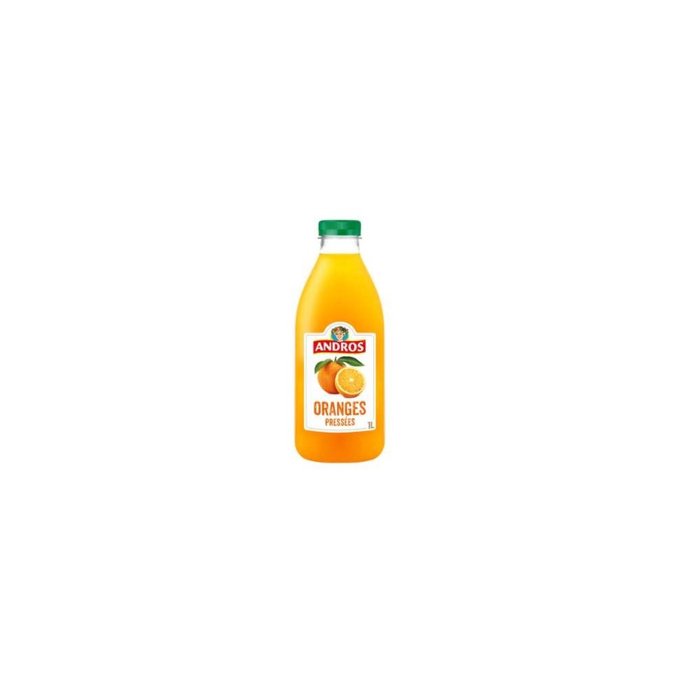 Jus d'oranges pressées frais, Andros (1 L)