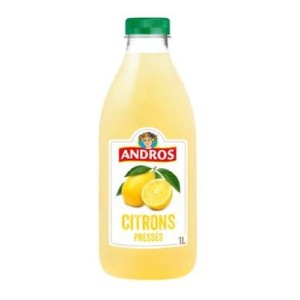 Jus de citrons pressés frais, Andros (1 L)