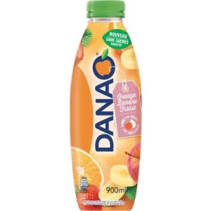 Danao orange, banane et fraise (90 cl)