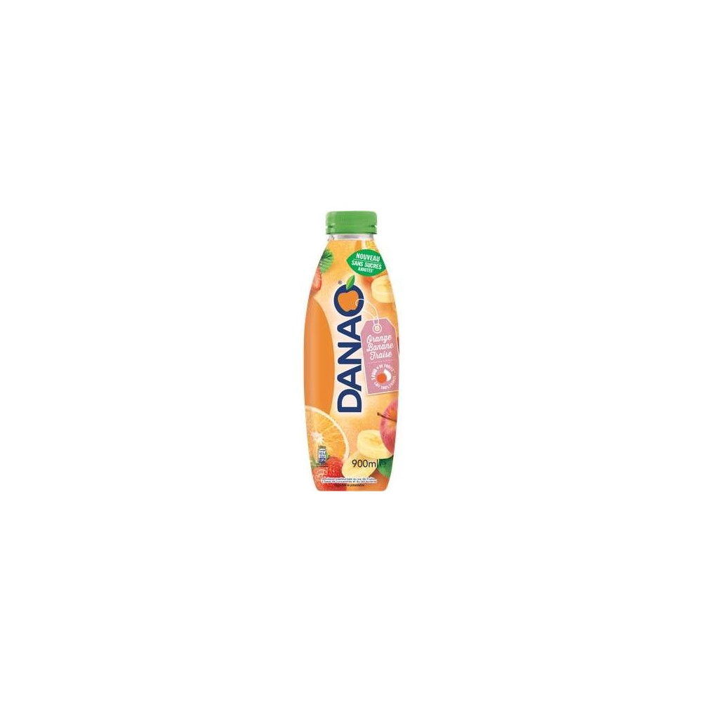 Danao orange, banane et fraise (90 cl)