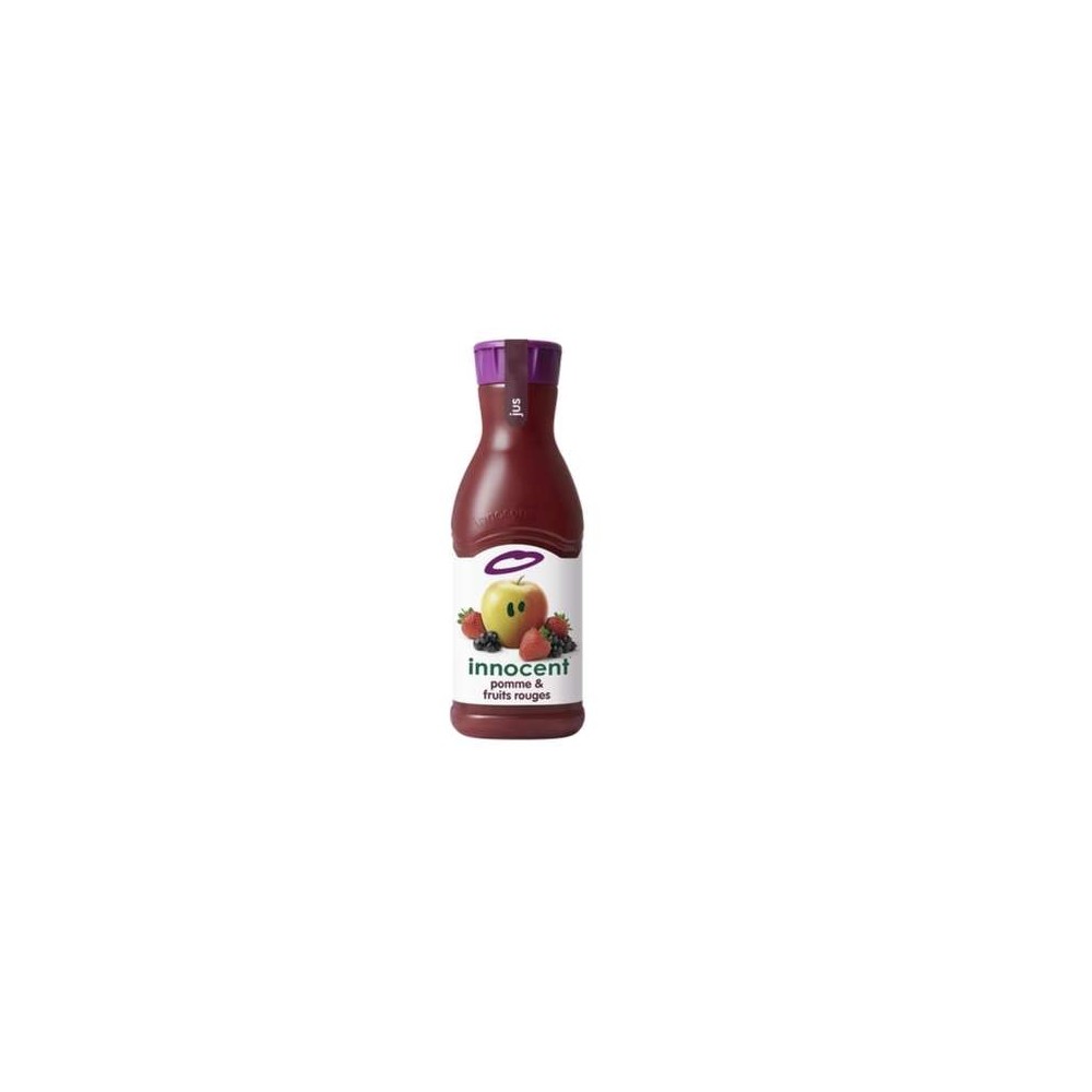 Jus de pommes et fruits rouges, Innocent (900 ml)
