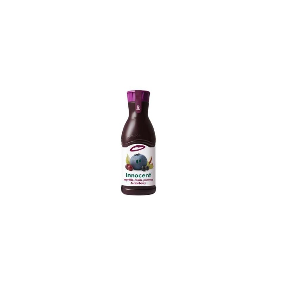 Jus de myrtille cassis pomme & cranberry frais, Innocent (900 ml)