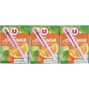 Jus à base de concentré d'orange, U (6 x 20 xl)