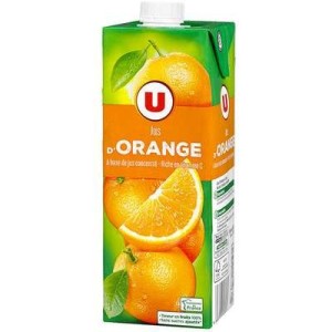 Jus d'orange, U (1 L)