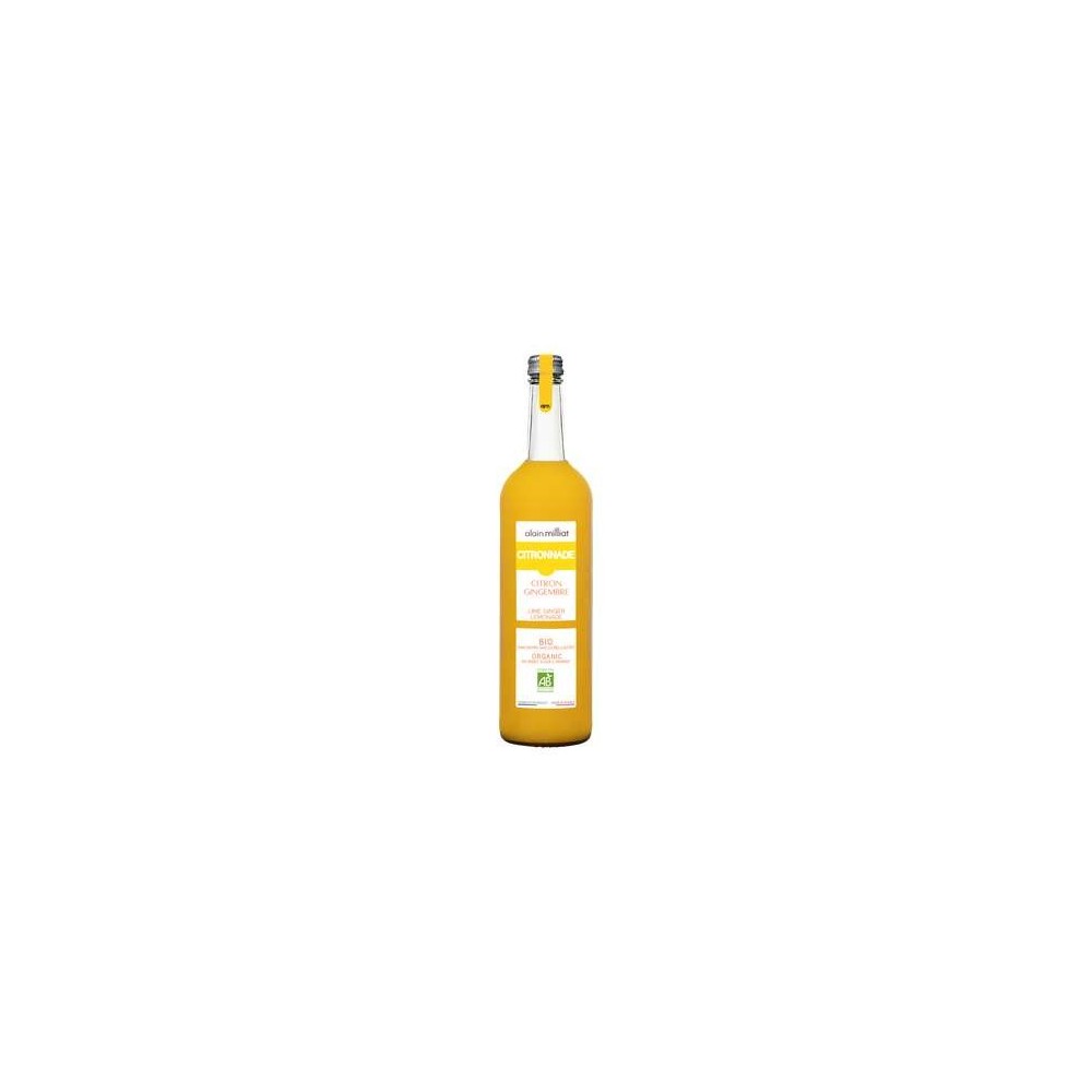 Citronnade Citron - Gingembre BIO, Alain Milliat (75 cl)