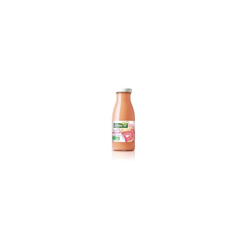 Mini jus pamplemousse rose BIO, Vitamont (25 cl)