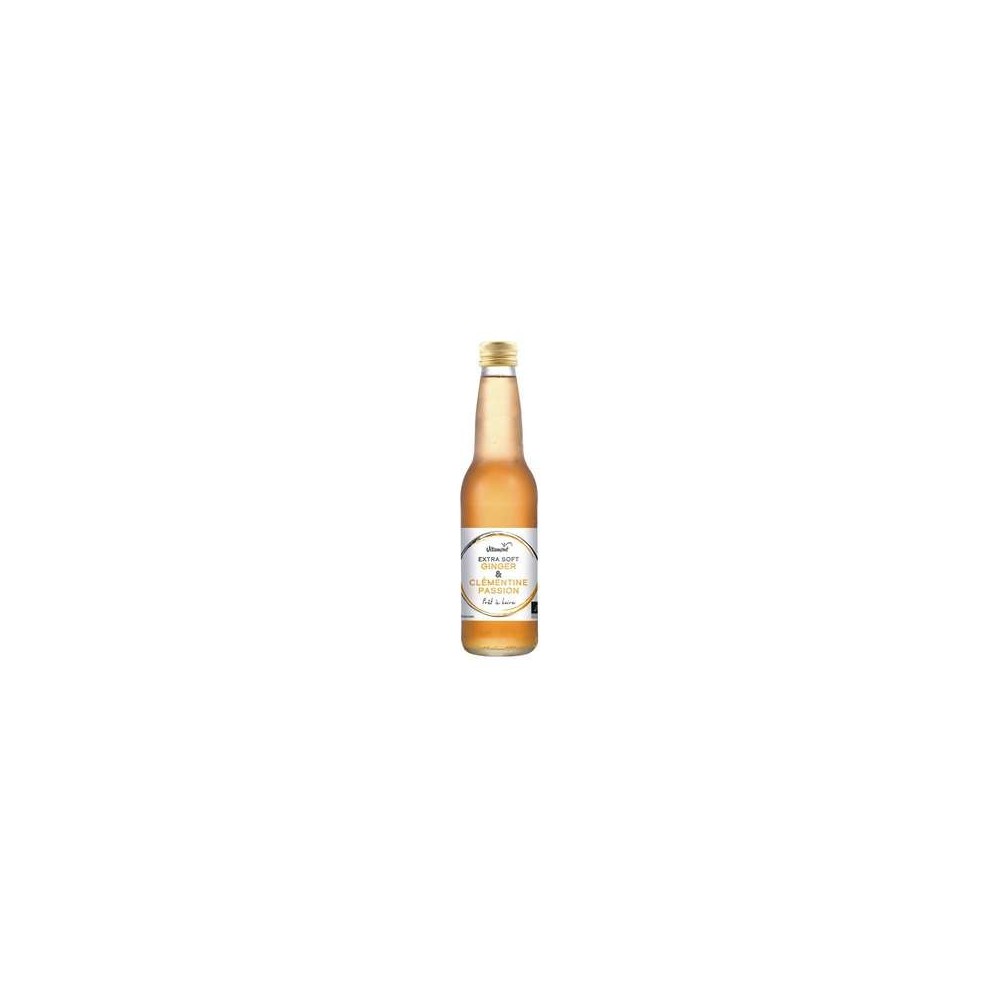 Boisson clémentine fruit de la passion gingembre BIO, Vitamont (33 cl)