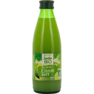 Jus de citron vert BIO, Jardin Bio (25 cl)