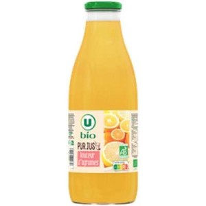 Pur jus douceur d'agrumes BIO, U bio (1 L)