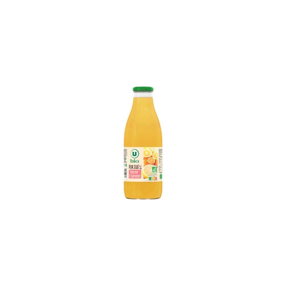 Pur jus douceur d'agrumes BIO, U bio (1 L)