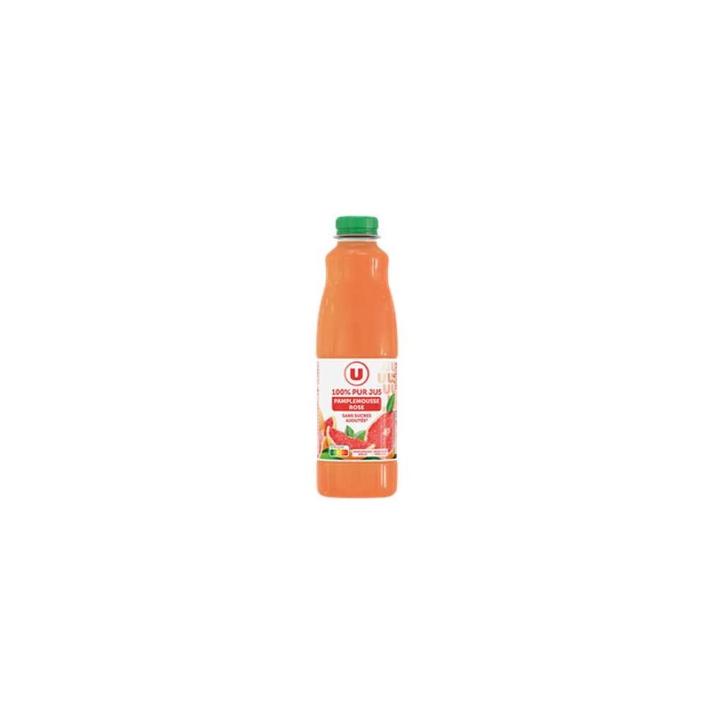 Pur jus de pamplemousse rose, U (1 L)
