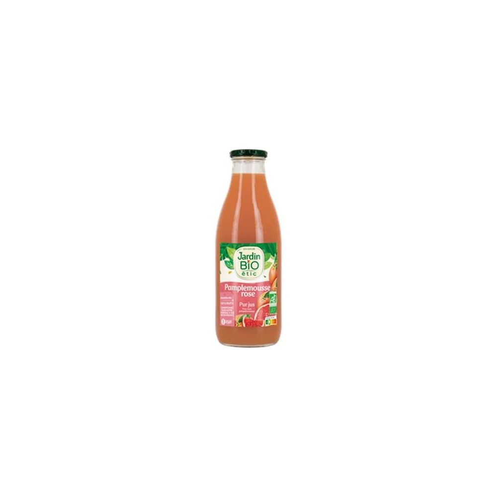 Pur jus de pamplemousse rose 100% BIO, Jardin Bio (1 L)