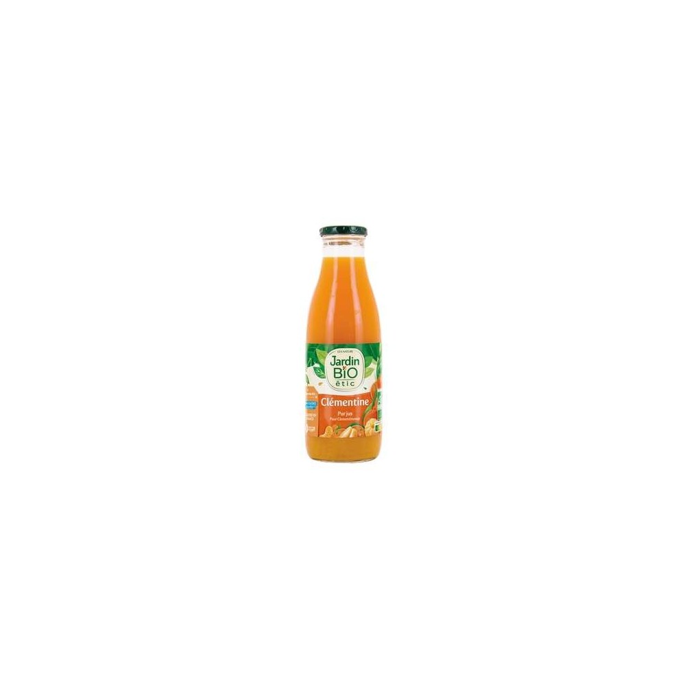 Pur jus de clémentines 100% BIO, JARDIN BIO (75 cl)