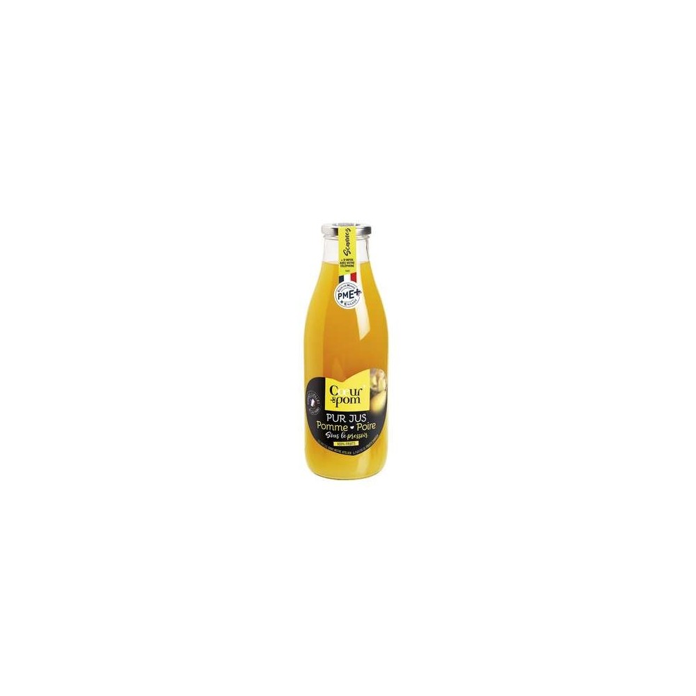 Pur jus de pommes et poires, Coeur de Pom' (1 L)