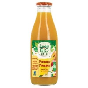 Pur jus de pomme 100% BIO, Jardin Bio (75 cl)