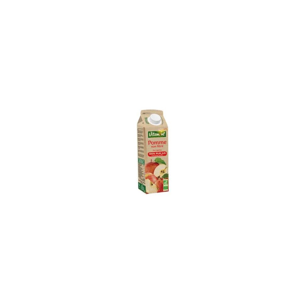 Pur jus de pomme BIO, Vitamont (1 L)