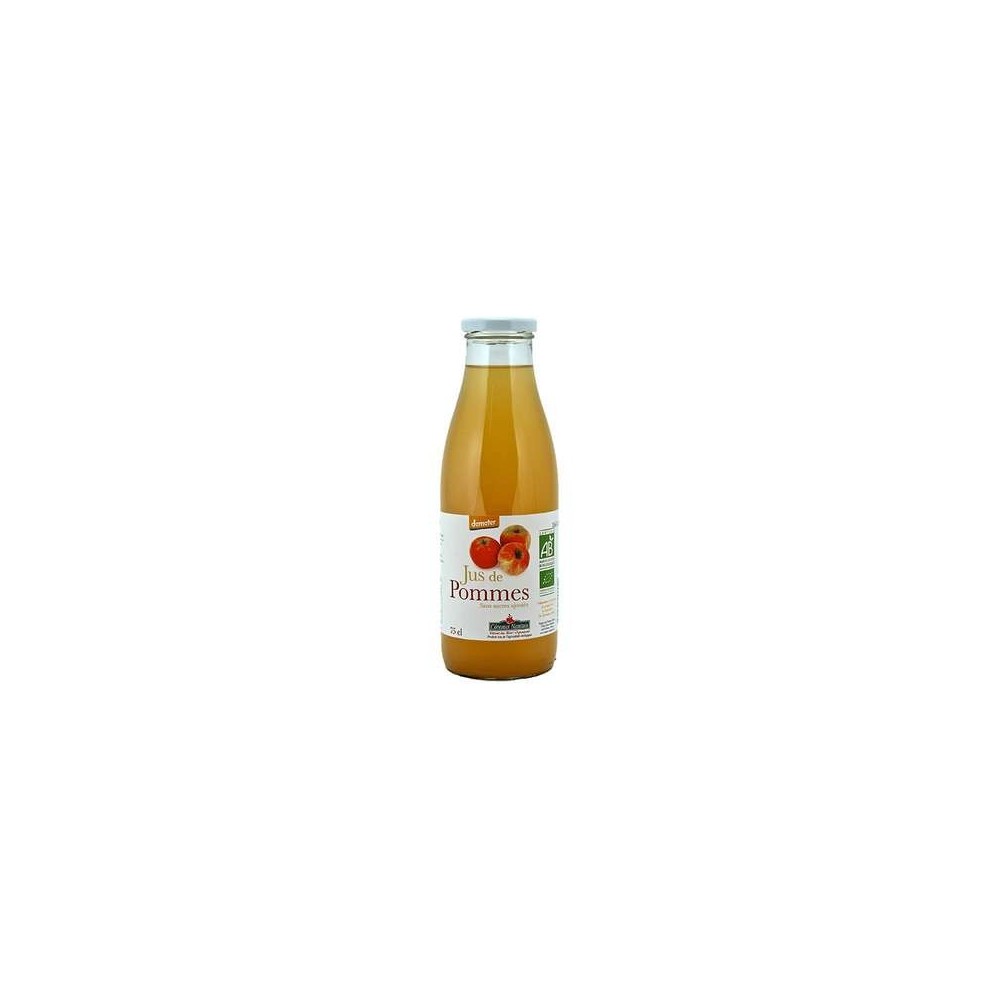 Jus de pomme demeter BIO, Coteaux Nantais (75 cl)