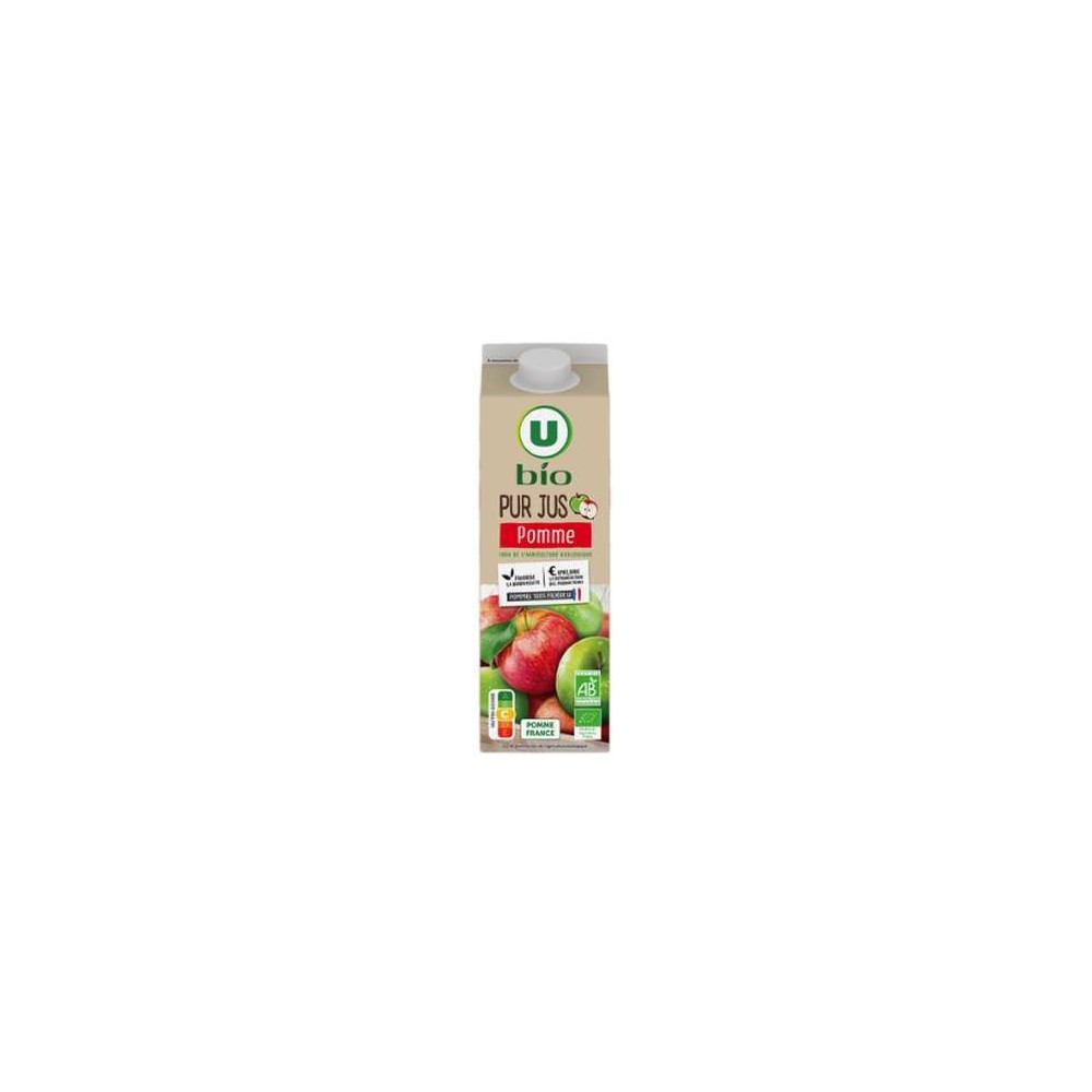 Pur jus de pomme BIO, U BIO (1 L)