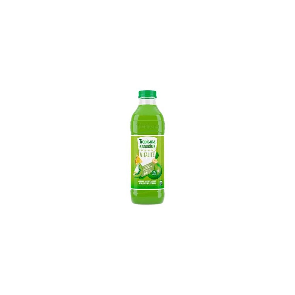 Jus de 5 fruits Vitalité enrichi en vitamines C et magnésium, Tropicana (1 L)