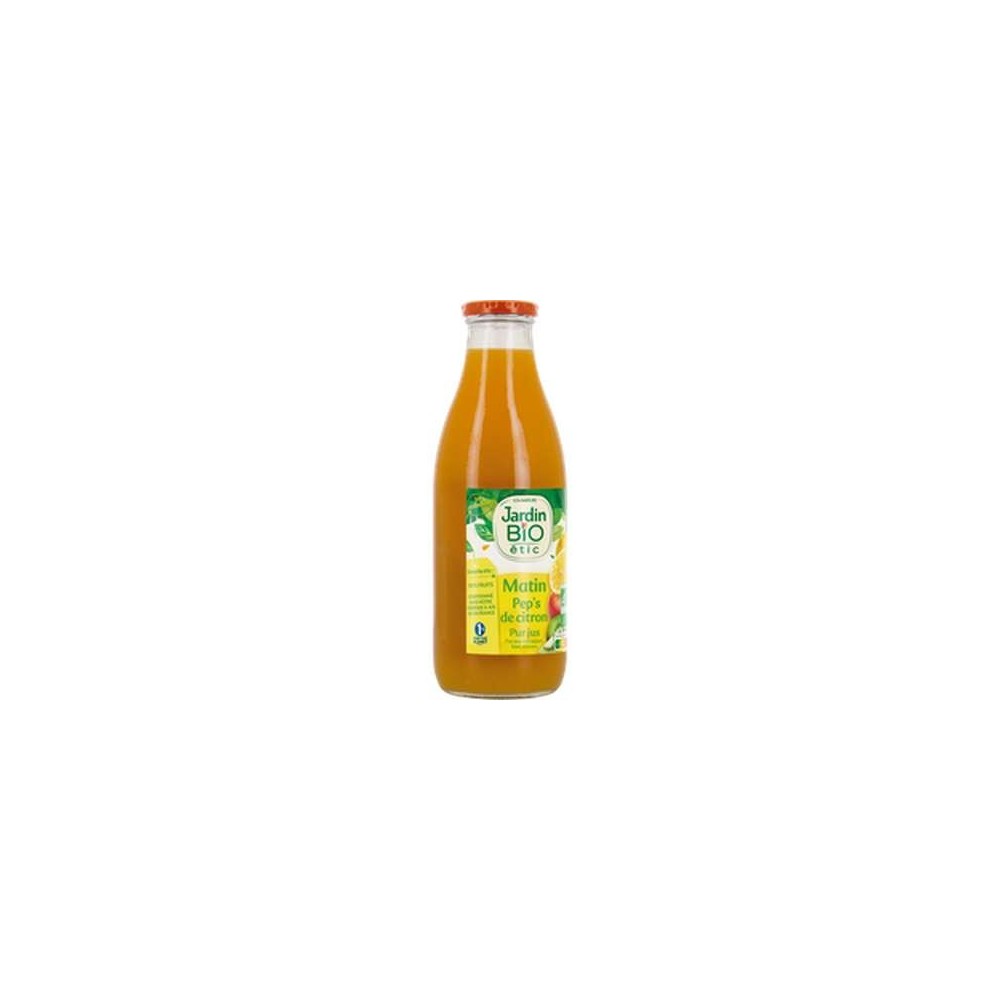 Jus matin pep's citron 100% BIO, Jardin Bio (1 L)