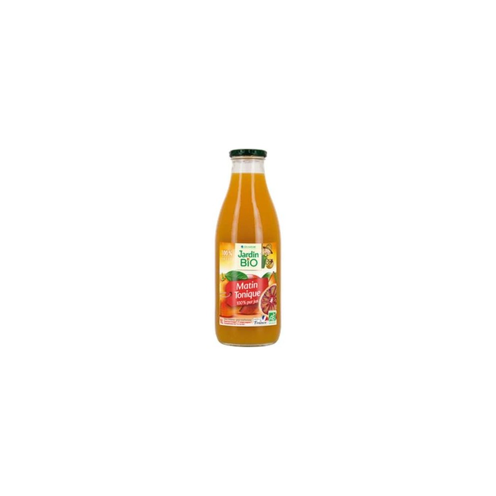 Pur jus matin tonique 100% bio, Jardin Bio (1 L)