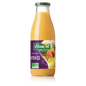 Jus multifruits Vita 12 BIO, Vitamont (75 cl)