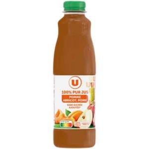 Pur jus pomme abricot poire, U (1 L)