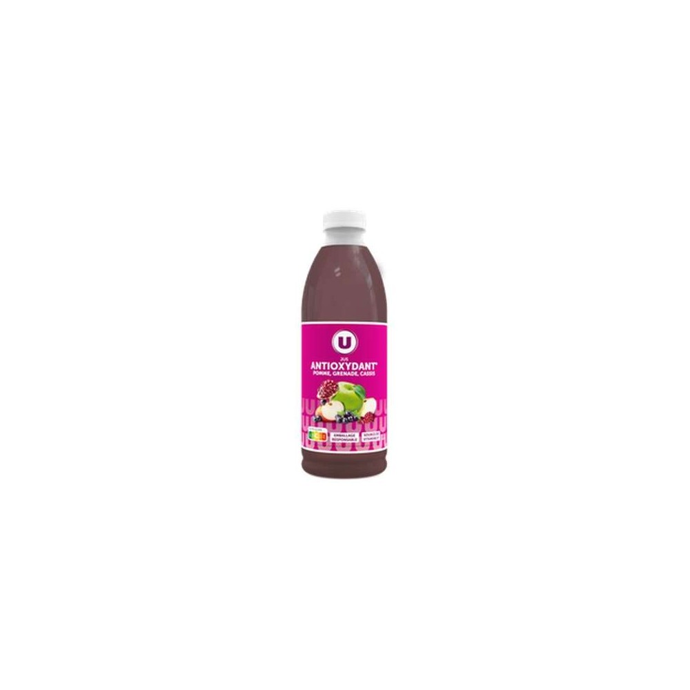 Jus de fruits antioxydant pomme grenade cassis, U (1 L)