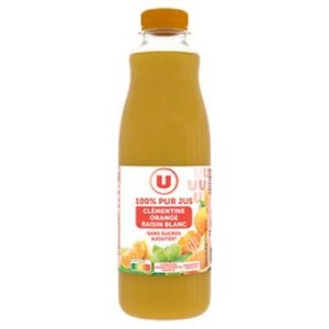Pur jus clémentine orange raisin, U (1 L)